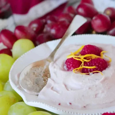 Raspberry Fruit Dip