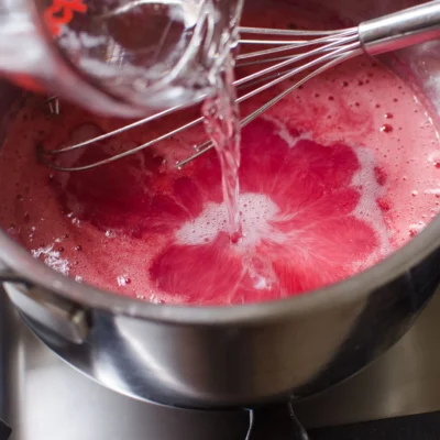 Raspberry Jello Shots