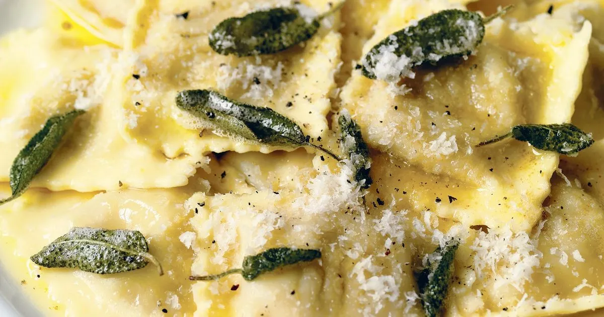 Ravioli With Meat Filling