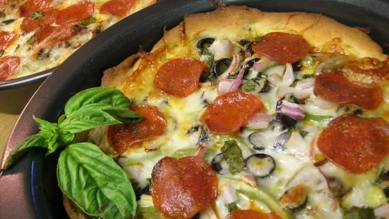 Really Deep Dish Pizza