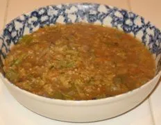 Red Lentil, Zucchini & Couscous Soup