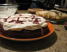 Red Wine Chocolate Cake