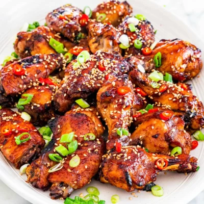 Reduced Sticky Chinese Chicken