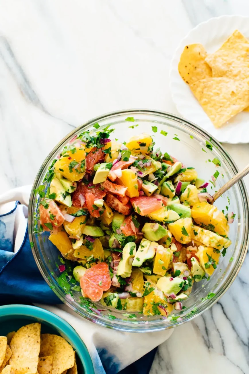 Refreshing Avocado and Grapefruit Salad by Suzanne