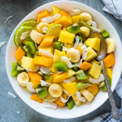 Refreshing Coconut Fruit Salad