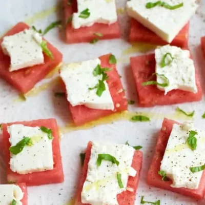 Refreshing Watermelon and Feta Bites: A Perfect Summer Appetizer