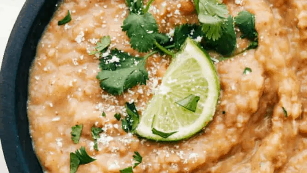 Refried Beans From Scratch