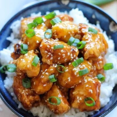 Restaurant Style Chinese Orange Chicken With