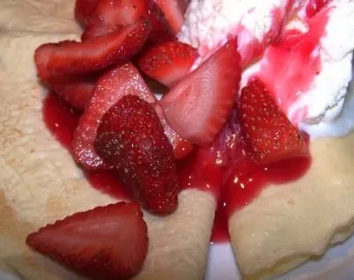Rice Flour Crepes