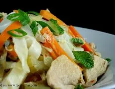 Rice Noodles With Chicken