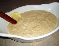 Rice Pudding Made With Coconut Milk
