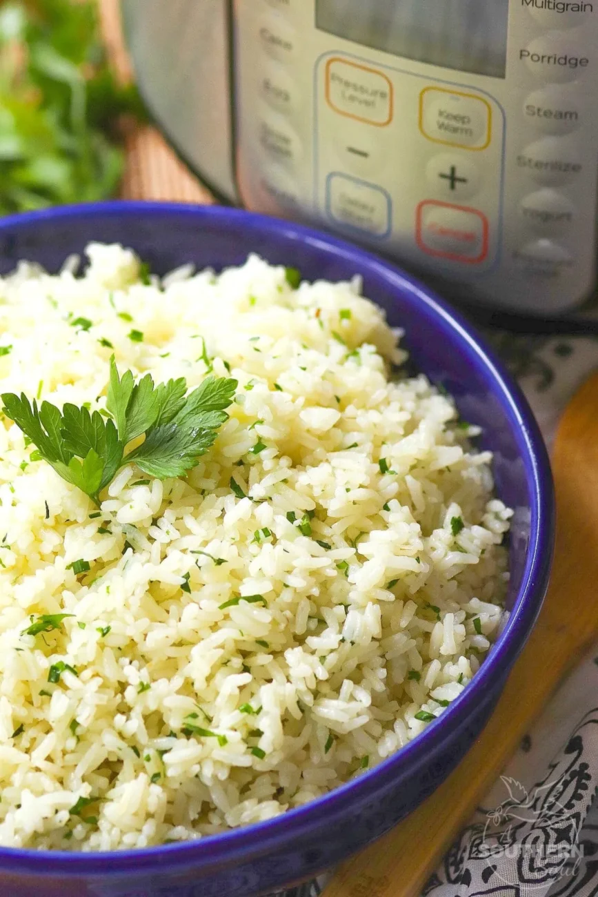 Rice With Onions, Garlic And Herbs