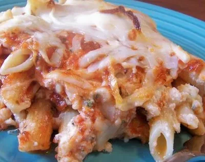 Rigatoni With Ricotta Cheese