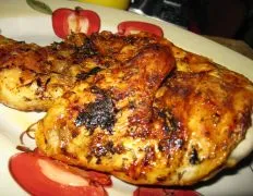 Roast Chicken With Rosemary- Garlic Paste