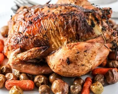Roast Sticky Chicken