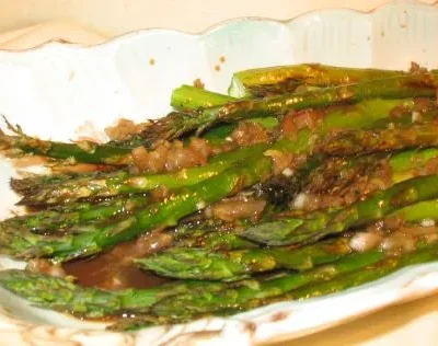 Roasted Asparagus With Balsamic