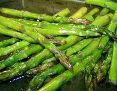 Roasted Asparagus With Balsamic Brown