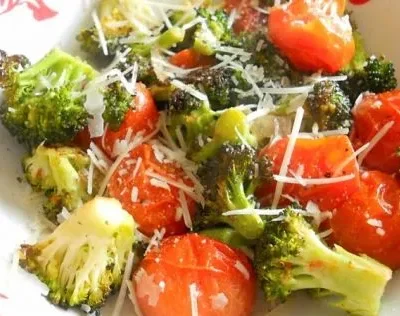 Roasted Broccoli With Cherry