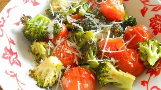 Roasted Broccoli With Cherry