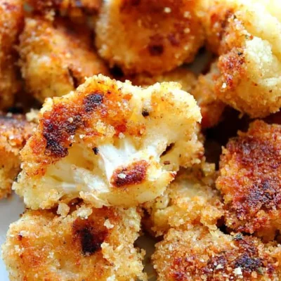 Roasted Cauliflower With Parmesan