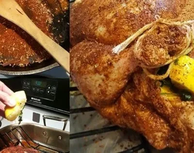 Roasted Chicken With Spices