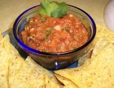 Roasted Jalapeno And Tomato Salsa
