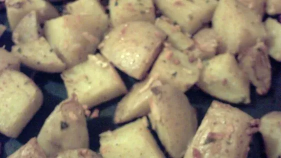 Roasted Potatoes Sukhi Bhaji