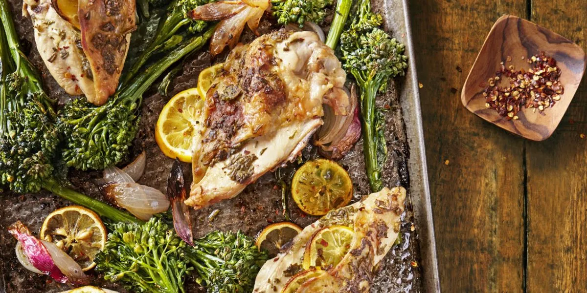 Roasted Rosemary Chicken With