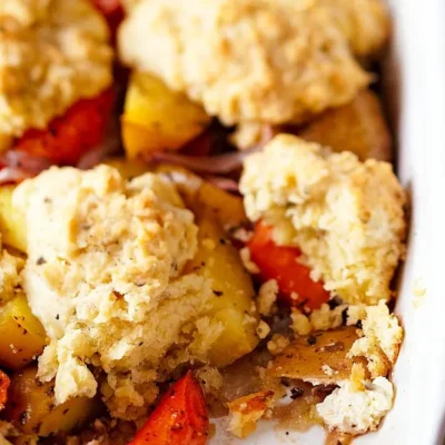 Root Vegetable Cobbler