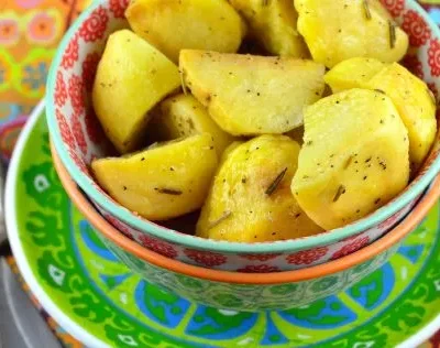 Rosemary Potatoes - Microwave