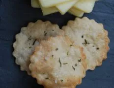 Rosemary Sea Salt Crackers