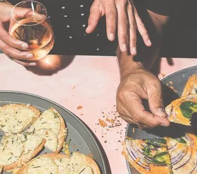 Roti Pizza From Indian-Ish