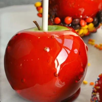 Ruby Red Candy Apples