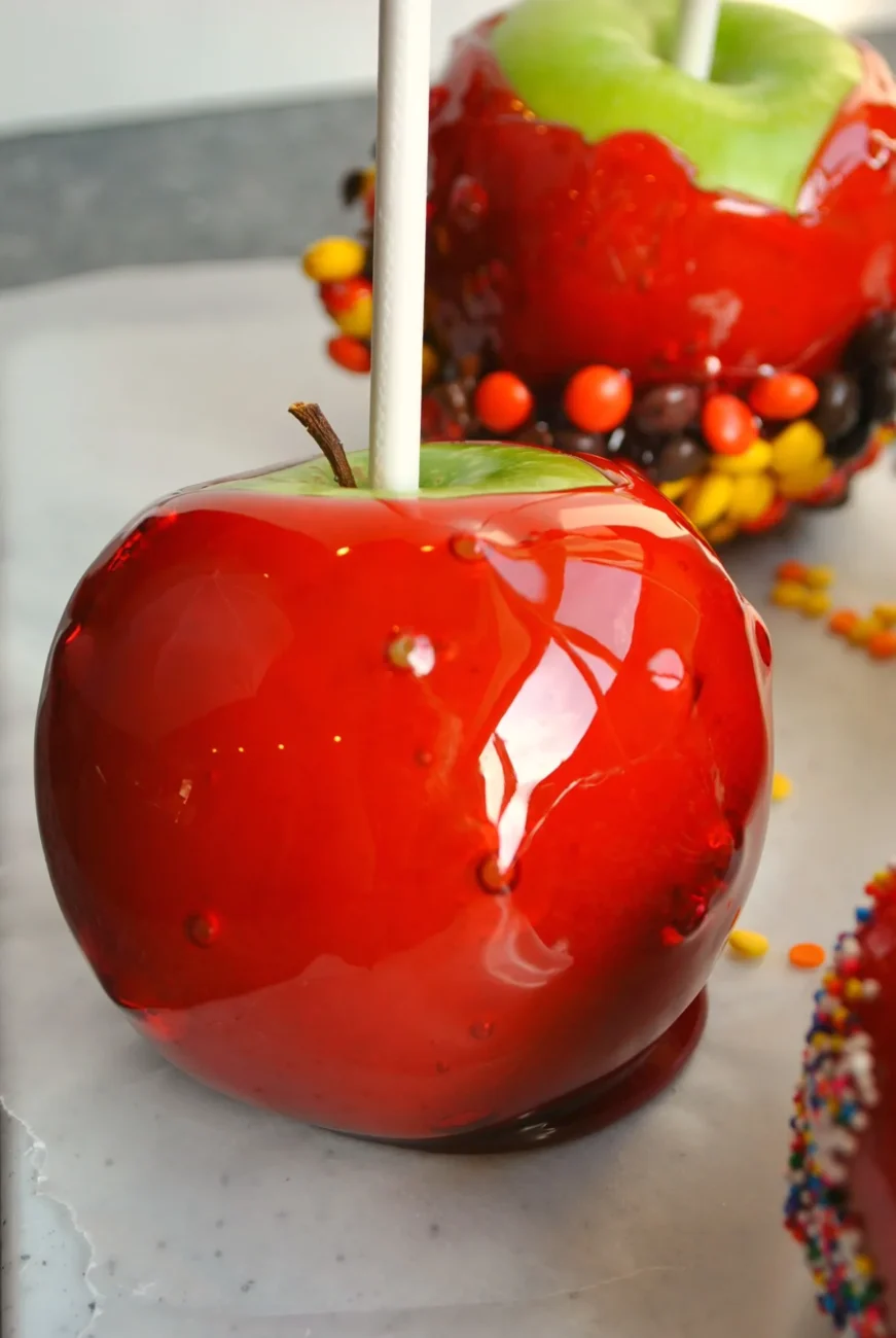 Ruby Red Candy Apples