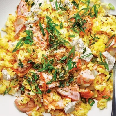 Salmon Fried Rice