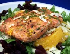 Salmon On Fennel Salad