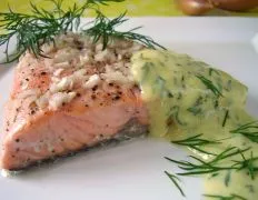 Salmon With Mustard Sauce