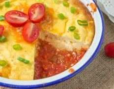 Salsa Omelet Pie