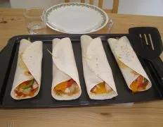 Salsa Ranch Chicken Wraps