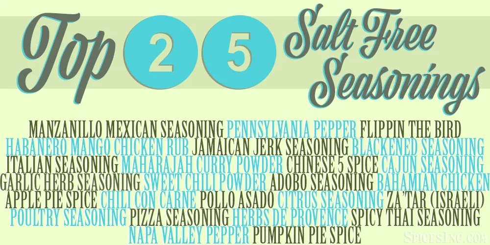 Salt Free Herbal Seasoning