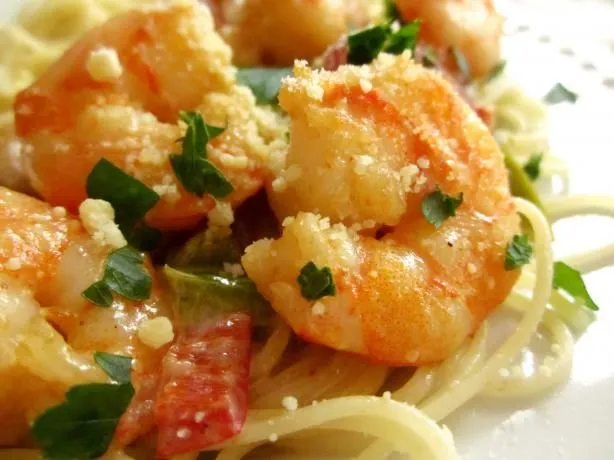 Saucy Herbed Shrimp