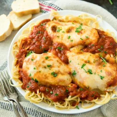 Saucy Mozzarella Chicken