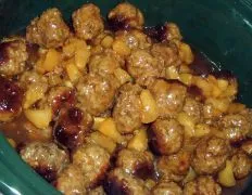 Saucy Sweet & Sour Pineapple Meatballs