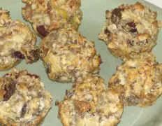 Sausage Balls With Apples And Craisins