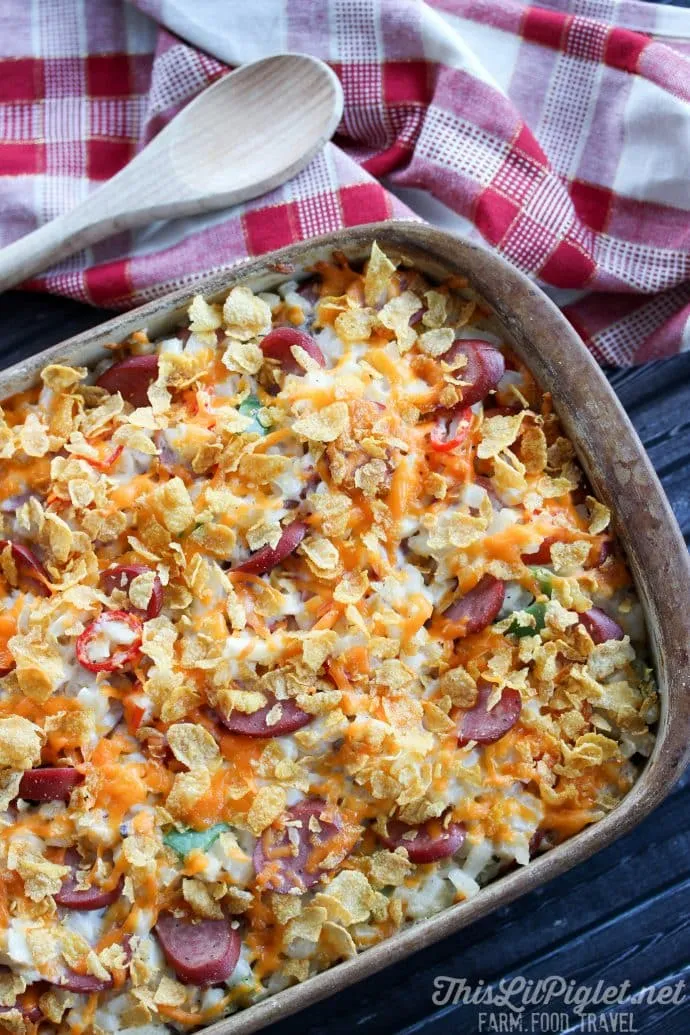 Sausage N Chicken Casserole