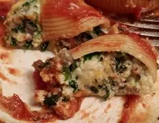 Sausage And Spinach Stuffed Jumbo Shells Recipe: A Flavorful Family Favorite