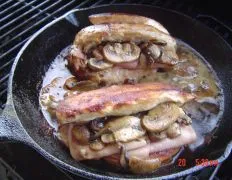 Sauteed Chicken Breast With Ham & Cheese