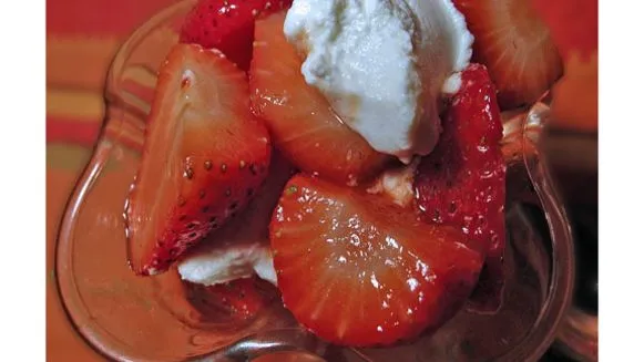 Sauteed Strawberries With A Twist