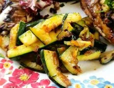 Sauteed Zucchini With Sun-Dried Tomatoes