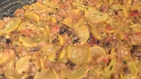 Savory Baked Yellow Squash and Tomato Casserole Recipe
